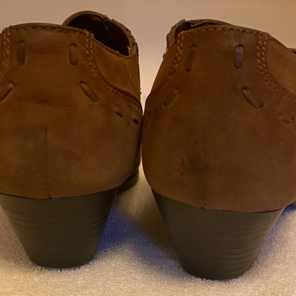 Brown Suede Leather " Rodeo"  Bootie. - Picture 5 of 7